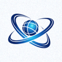 球速体育科技有限公司官方品牌Logo - 橙色与蓝色交织的抽象足球图案